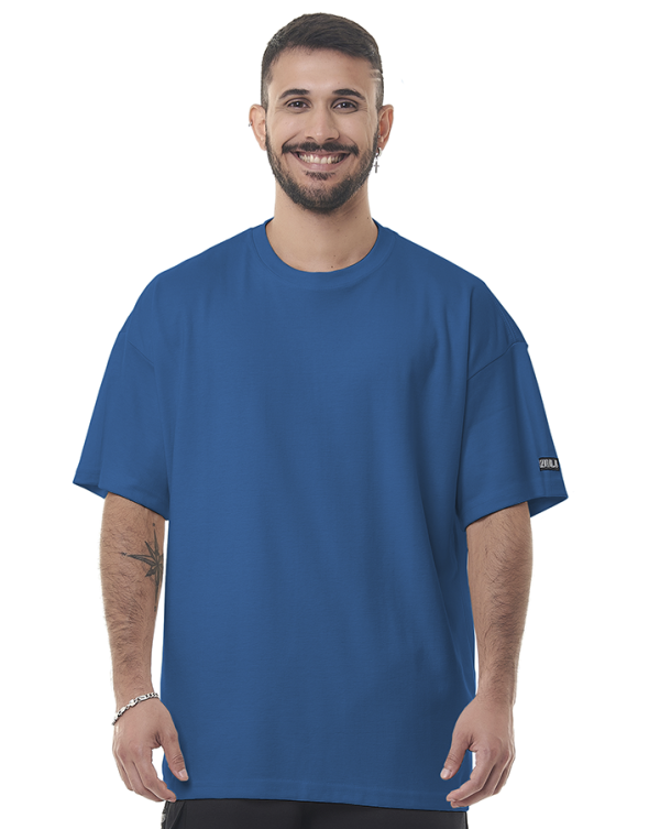 Camiseta Oversized Soft Petróleo Knulu