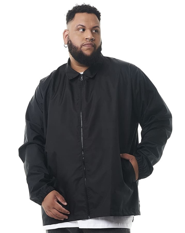 Jaqueta Corta-Vento Basic Nylon Preto Knulu