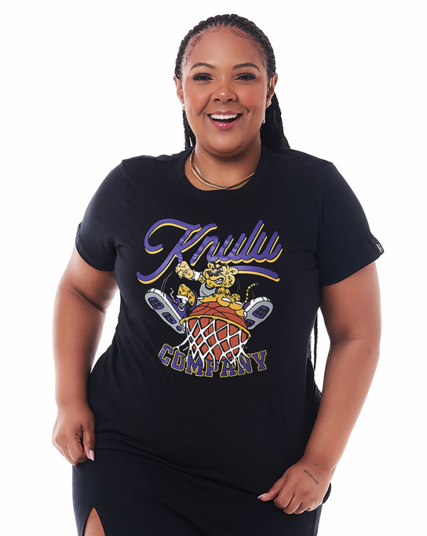 Camiseta Feminina Jaguar Preto Knulu