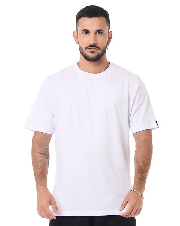 Camiseta Basica Branco Knulu