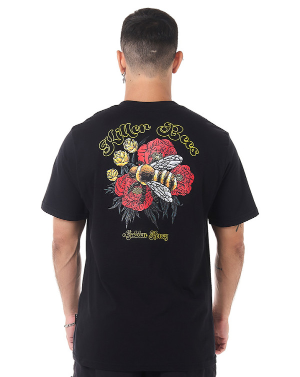 Camiseta Classic Killer Bees Preto Knulu