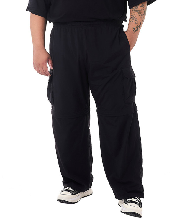 Calça Tactical Vira Bermuda Preto Knulu