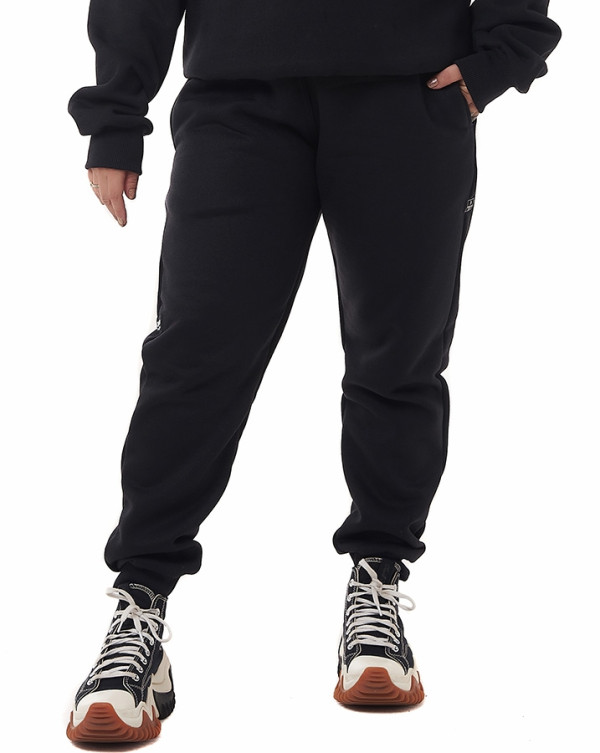 Calça Feminina Jogger Moletom Intensity Preto Knulu