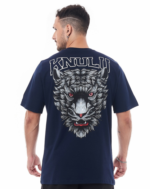 Camiseta Classic Wolf Marinho Knulu