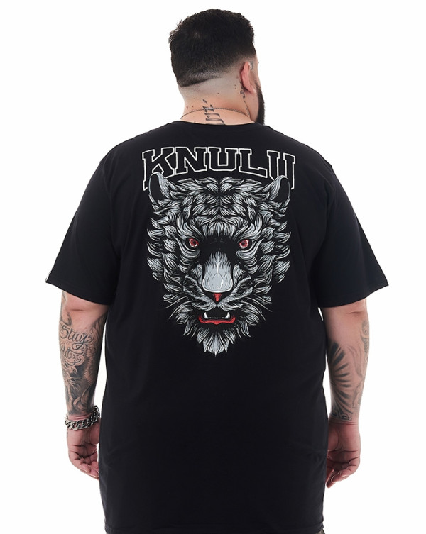 Camiseta Classic Wolf Preto Knulu