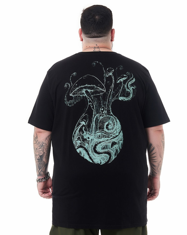 Camiseta Classic Dark Garden Preto Knulu
