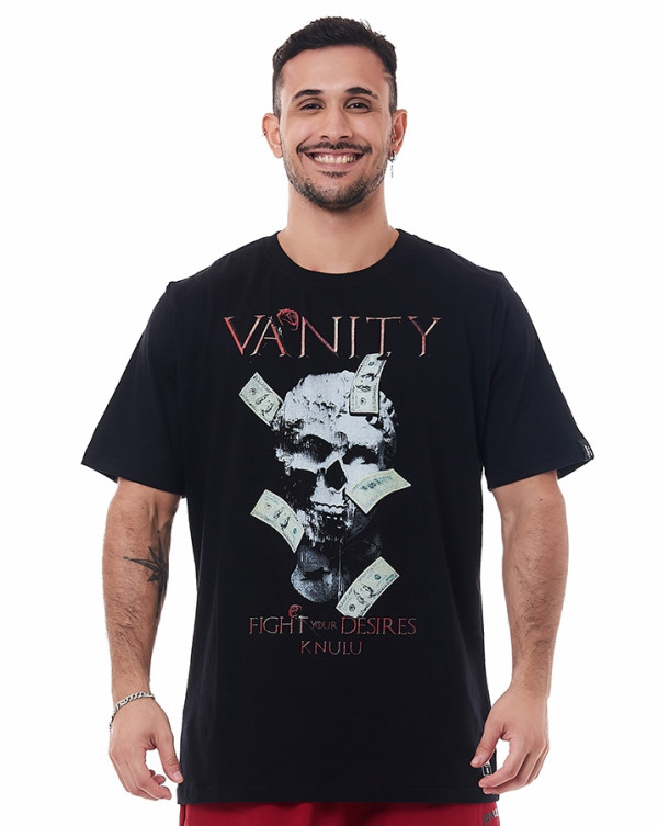 Camiseta Classic Vanity Preto Knulu