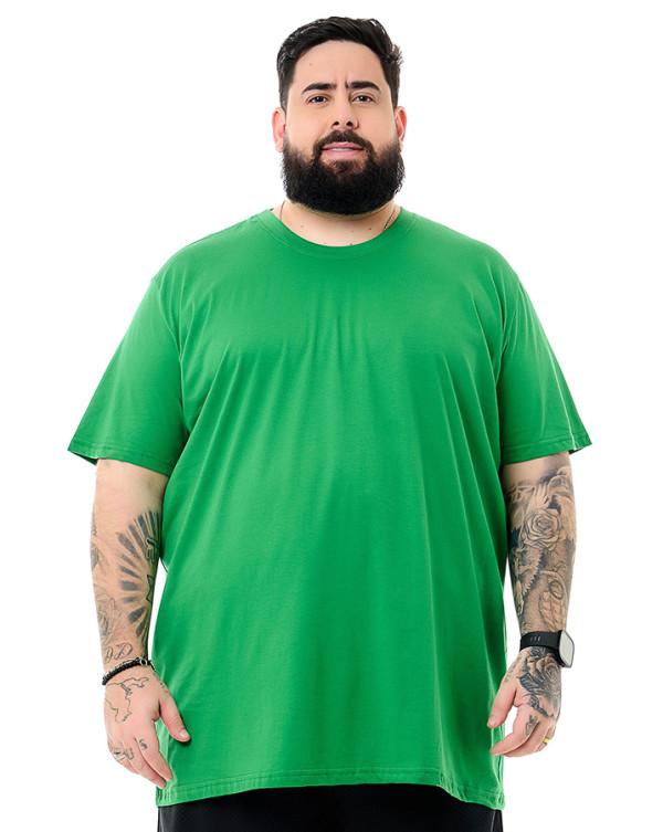 Camiseta Classic Basic Verde Bandeira Knulu