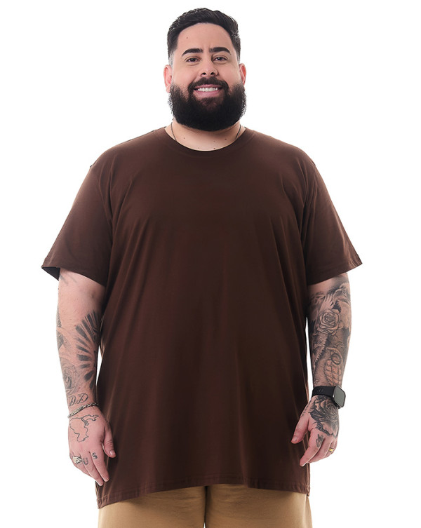 Camiseta Classic Basic Marrom Knulu