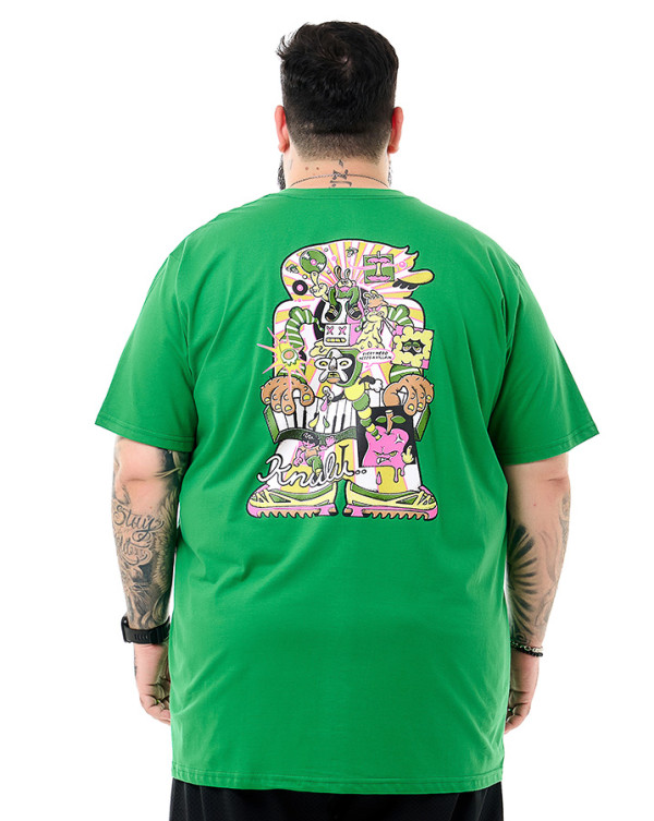Camiseta Classic Villain Verde Bandeira Knulu