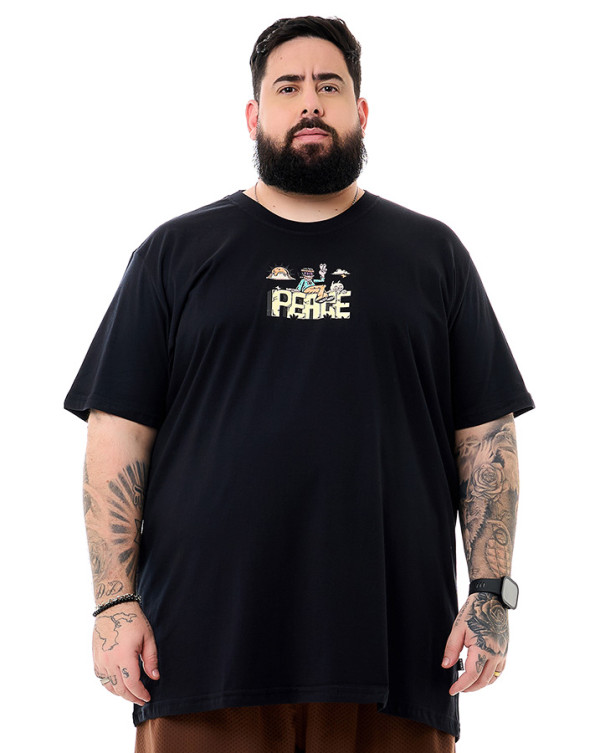 Camiseta Classic Peace Preto Knulu