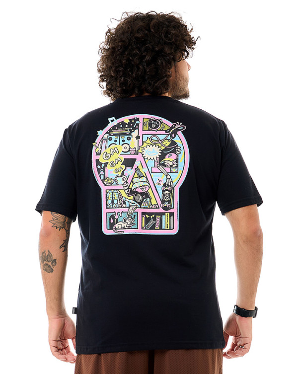 Camiseta Classic Zen Room Preto Knulu