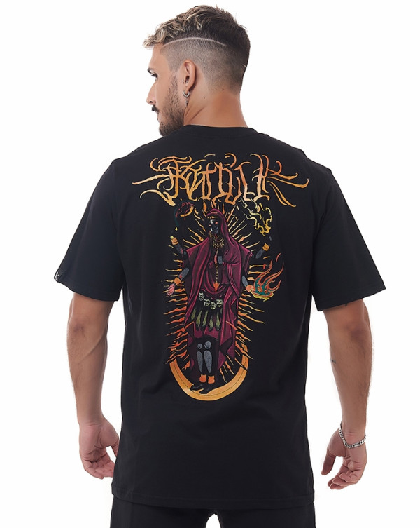 Camiseta Classic Saint Preto Knulu