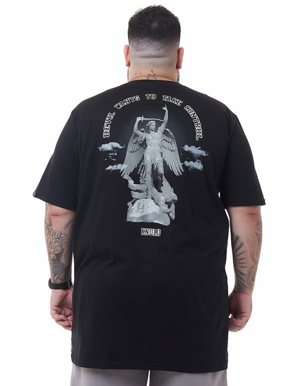 Camiseta Classic War Of Angels Preto Knulu