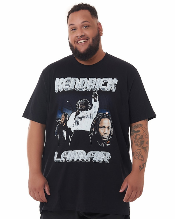 Camiseta Classic Kendrick Preto Knulu