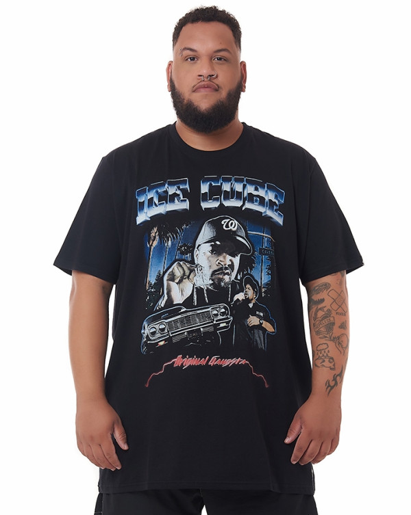 Camiseta Classic Ice Cube Preto Knulu