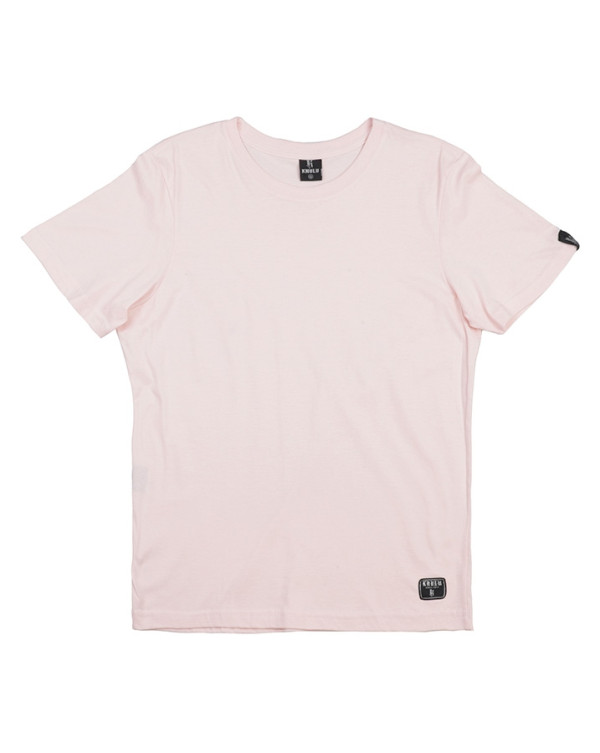 Camiseta Basica Feminina Rosa Knulu