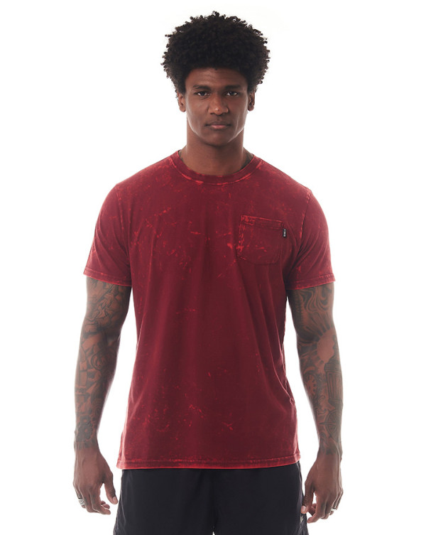 Camiseta Classic Estonada Pocket Bordo Knulu