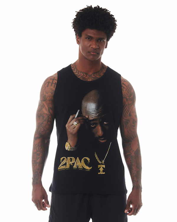 Regata 2Pac Chain Preto Knulu