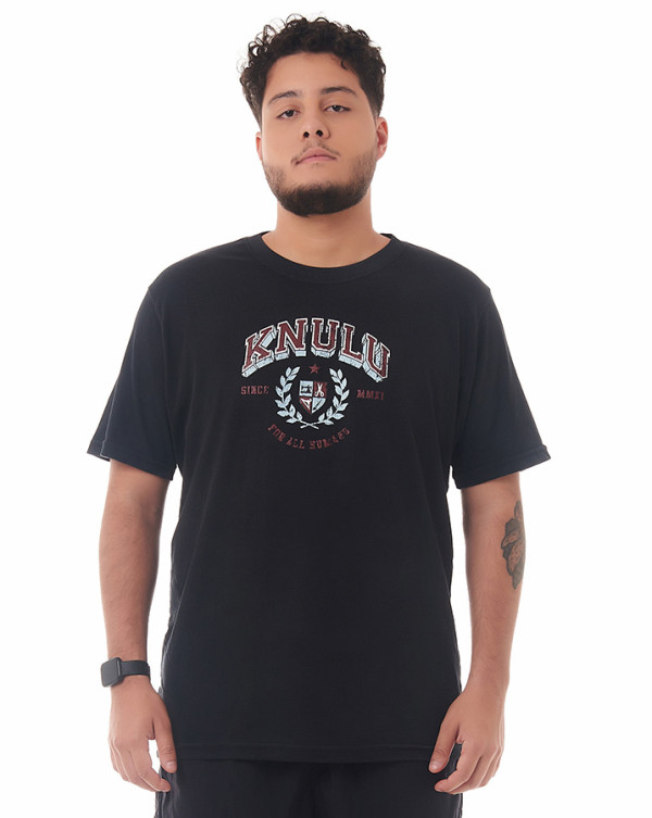 Camiseta Classic Destroyer Shield Preto Knulu