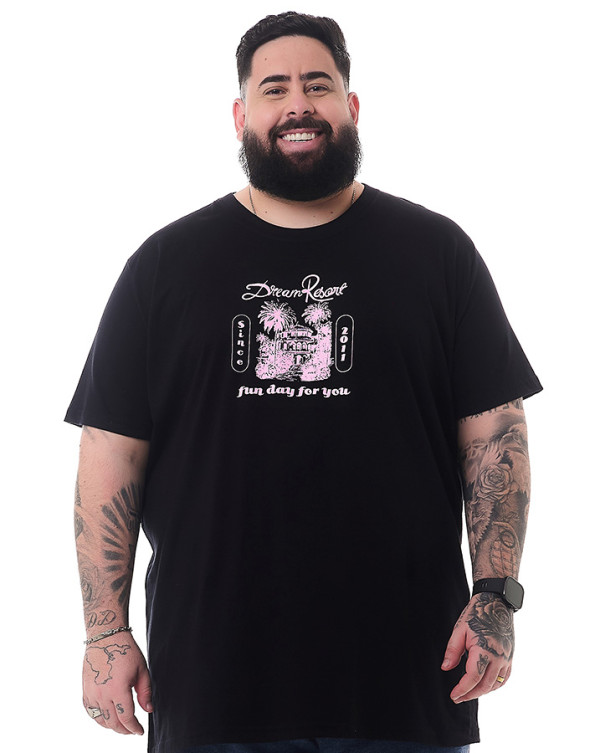 Camiseta Classic Dream Resort Preto Knulu