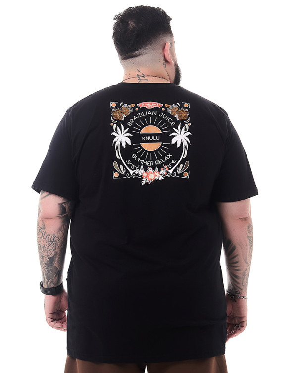 Camiseta Classic Brazilian Juice Preto Knulu