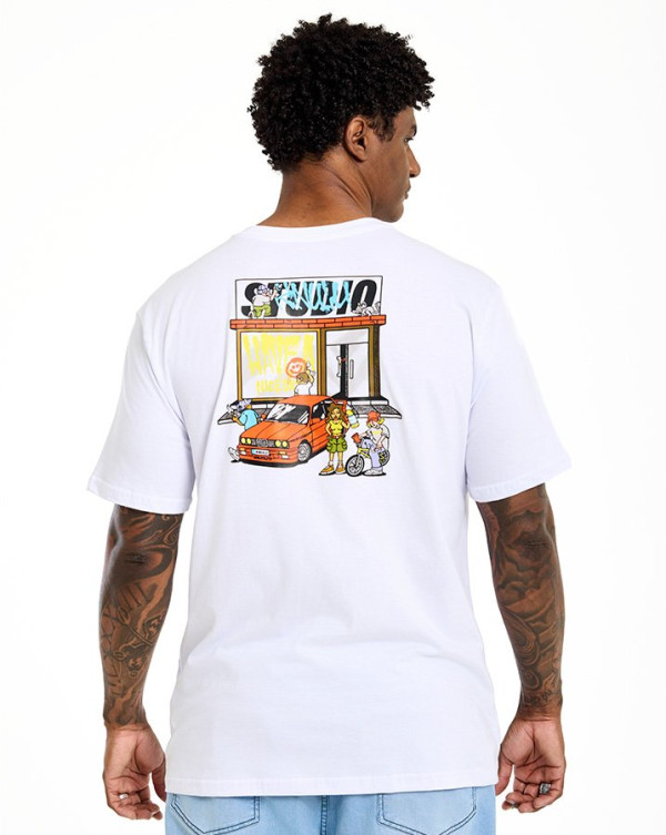 Camiseta Classic Studio Branco Knulu