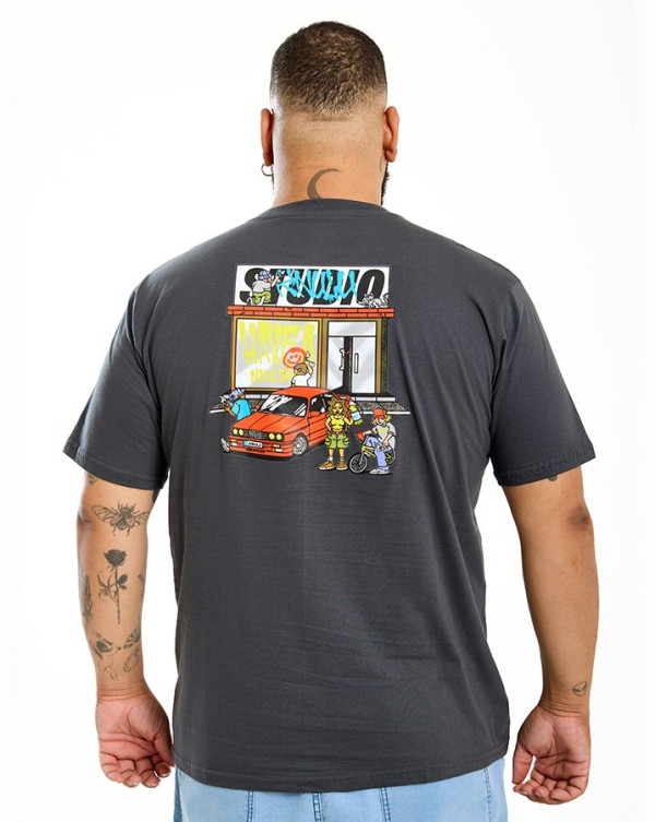 Camiseta Classic Studio Cinza Knulu