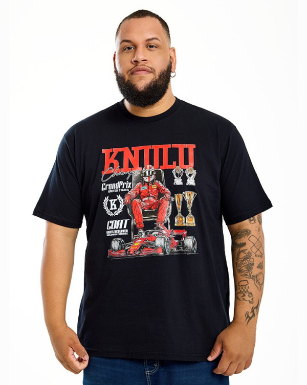Camiseta Classic Champs Preto Knulu
