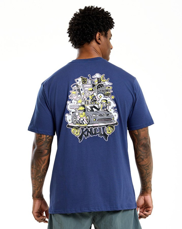 Camiseta Classic City Marinho Knulu