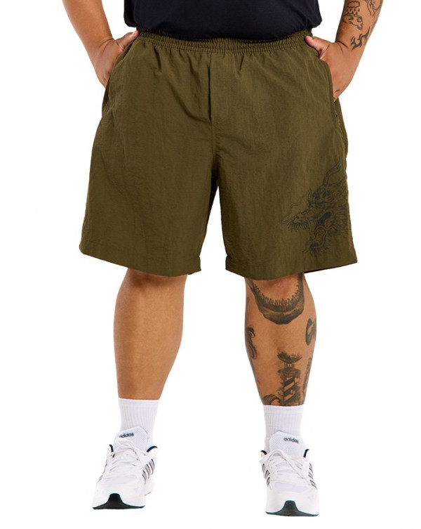 Bermuda Casual Masculina Root Dragon Marrom Knulu