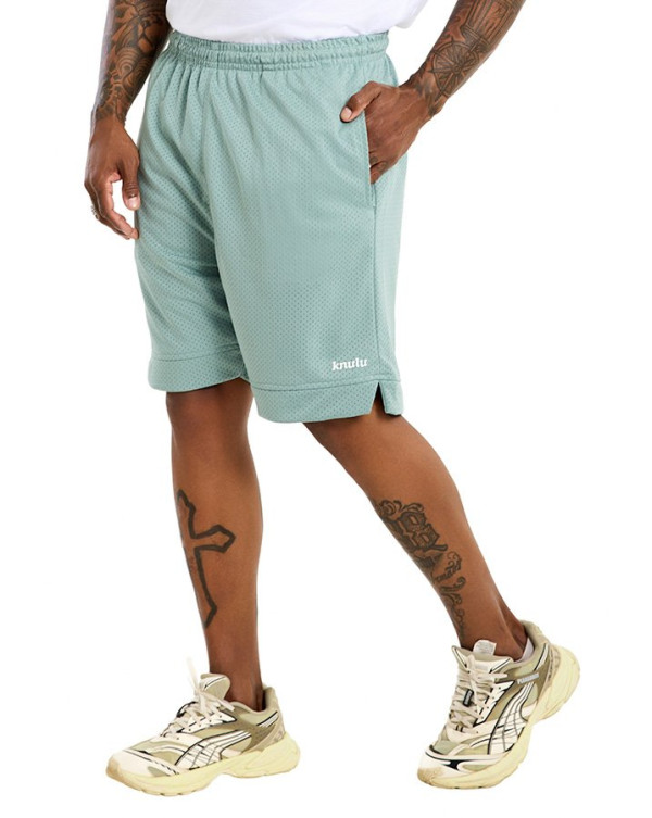 Bermuda Basquete Dry-Fit Essentials Verde Knulu