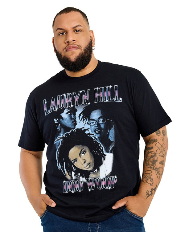 Camiseta Classic Lauryn Hill Preto Knulu