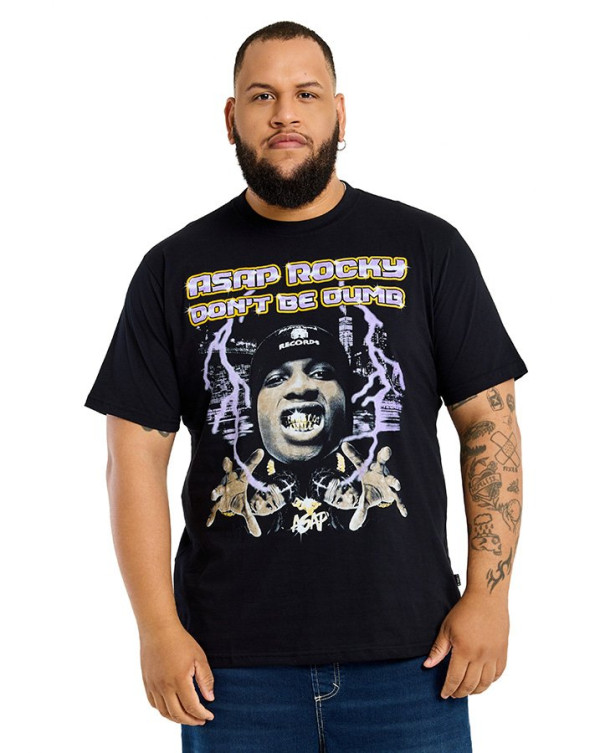 Camiseta Classic Asap Rocky Preto Knulu
