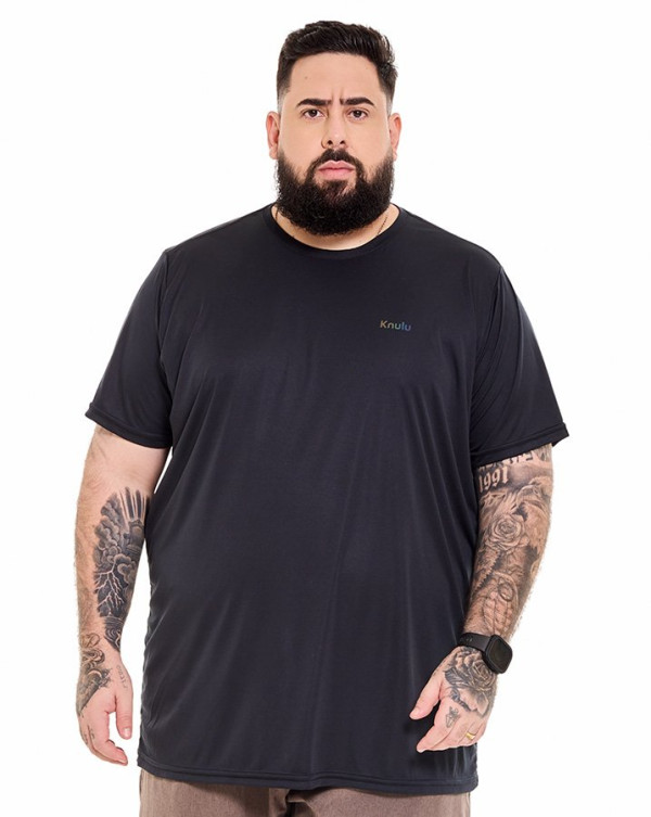 Camiseta Dry-Fit Sport Preto Knulu