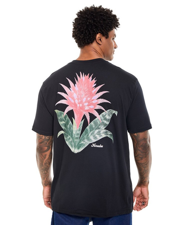 Camiseta Classic Bromelia Preto Knulu