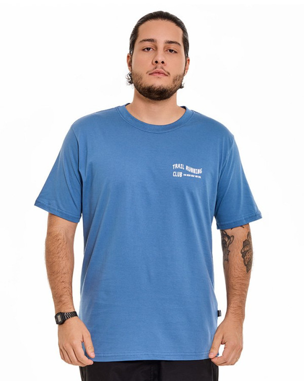Camiseta Classic Trail Running Azul Knulu