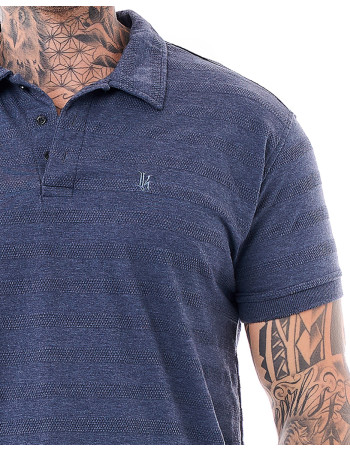 Camisa Polo Sunset Trails Azul Marinho Knulu