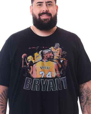 Camiseta Classic Bryant Preto Knulu
