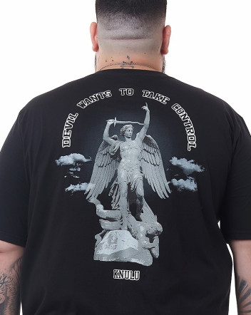 Camiseta Classic War Of Angels Preto Knulu