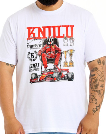 Camiseta Classic Champs Branco Knulu