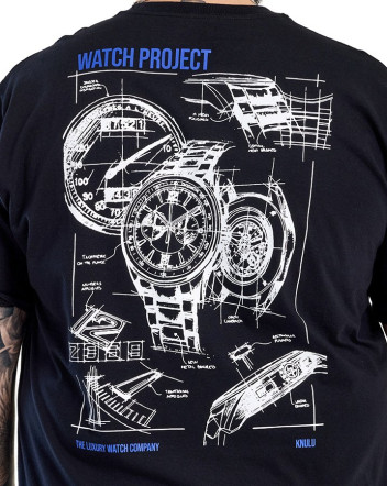 Camiseta Classic Watch Project Preto Knulu
