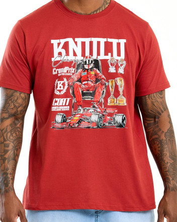 Camiseta Classic Champs Vermelho Queimado Knulu