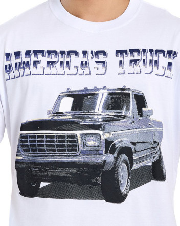 Camiseta Classic Truck Branco Knulu