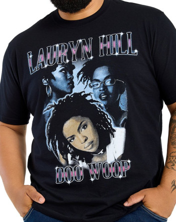 Camiseta Classic Lauryn Hill Preto Knulu