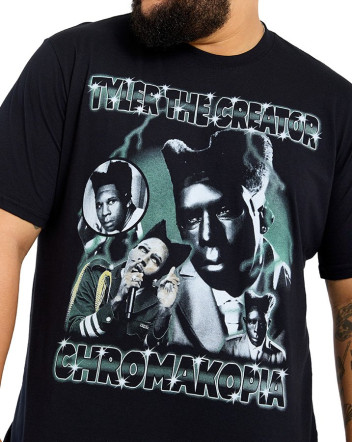 Camiseta Classic Algodão Premium Tyler Preto Knulu