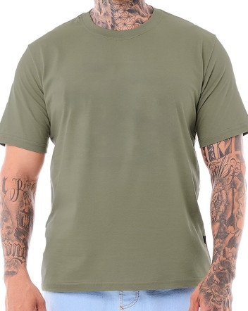 Camiseta Classic Basic Verde Oliva Knulu