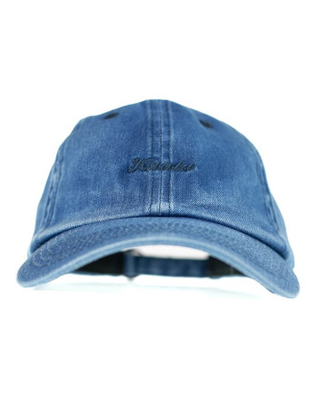 Boné Dad Hat Jeans Destroyer Azul Knulu