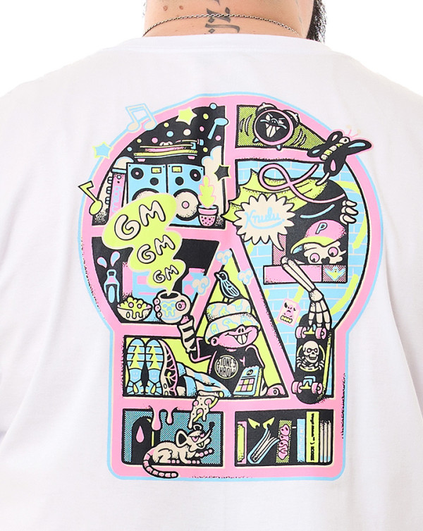 Camiseta Classic Zen Room Branco Knulu