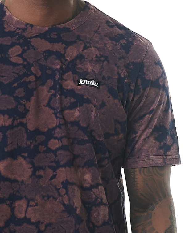 Camiseta Classic Tie-Dye Spot Azul Marinho Knulu